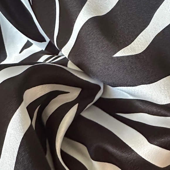 VICTORIA’S SECRET | Zebra Print Slip Dress with Lace Trim - Picture 7 of 13